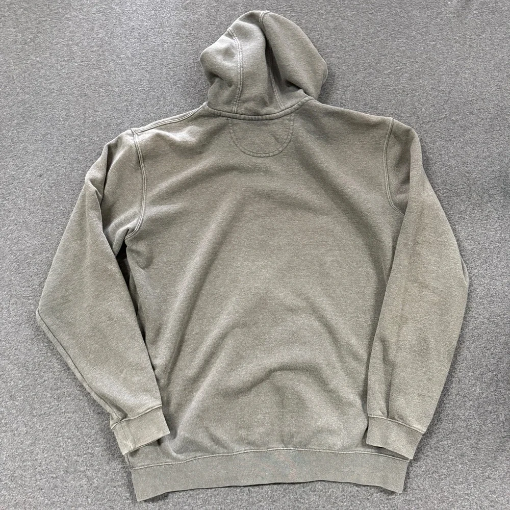 Modern Carhartt Zip Hoodie Mens L Tall Gray Good Faded Loose Fit Sweatshirt